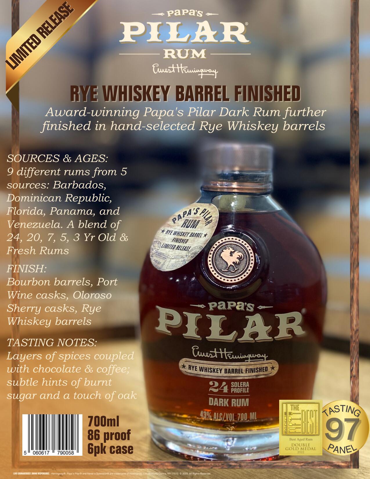 Papas Pilar Rum_Rye Finished